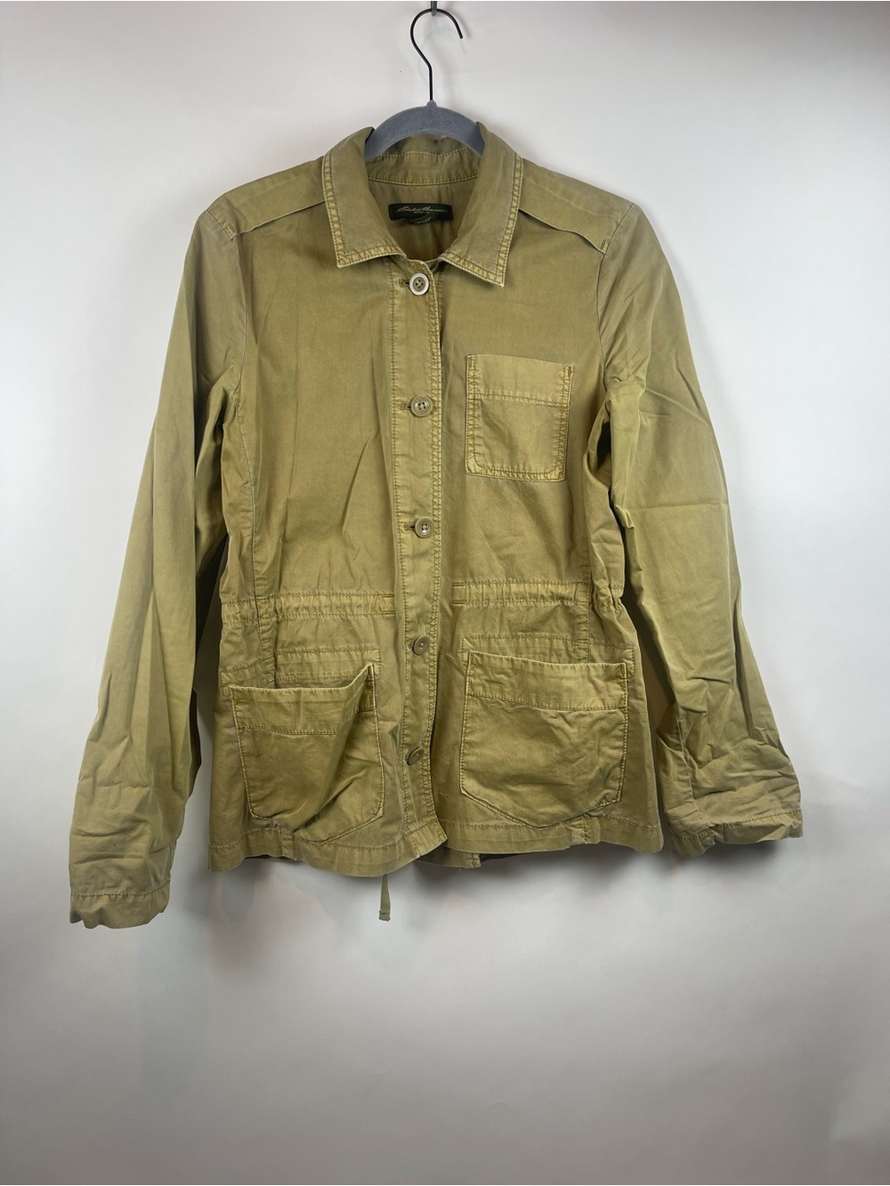 Eddie Bauer Women’s Olive Green Military Field Jacket